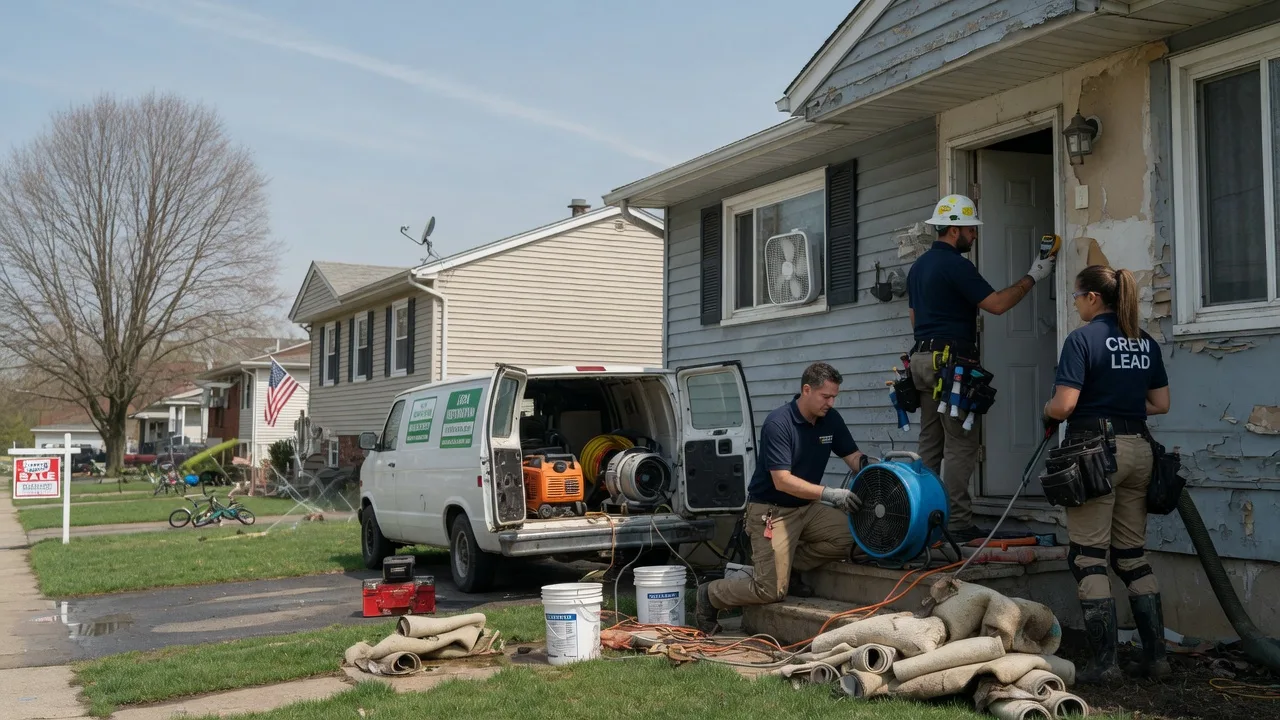Flood Cleanup in Crescent, IA near me