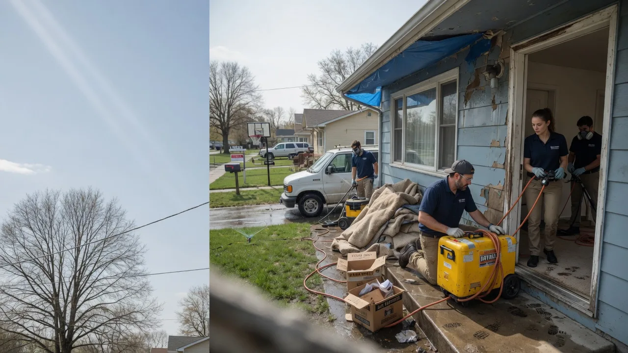 Basement Flood Cleanup in Crescent, IA near me